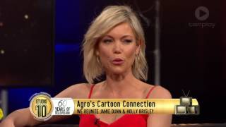 Agro & Holly Brisley Reunite | Studio 10