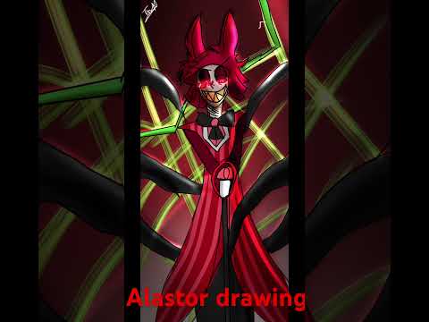 #hazbinhotel #helluvaboss #halloween #animation #art #alastor #animedrawing #drawing #blitz #charlie