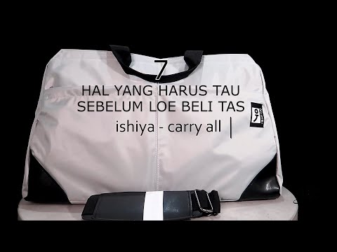 ishiya - carry all || travel bag pintar yang bisa masuk kabin || gak perlu ngantri bagasi lagi