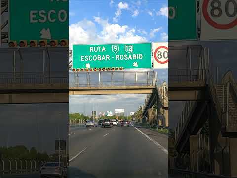 Buenos Aires Argentina - PANAMERICAN Route 9 #shortvideo #shorts #argentina #travel