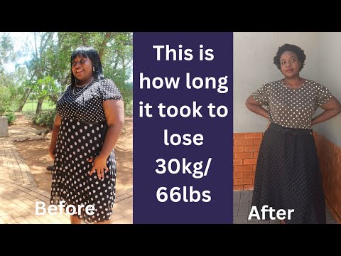 How long it took to lose 30KG/66lbs Weight Loss Journey