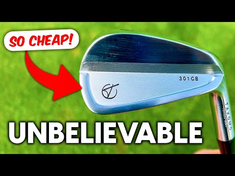 Maybe the BEST VALUE IRONS in the world (blown away!) | Takomo 301CB irons