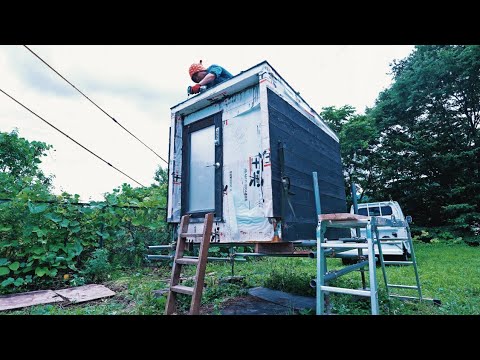 1 million subscribers!! ️ A light truck camper DIY that returns to the origin. Exterior renovation ①