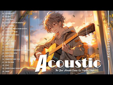 Best Acoustic Songs Collection - The Best Acoustic Cover Love Songs 2024 - Acoustic Songs 2024