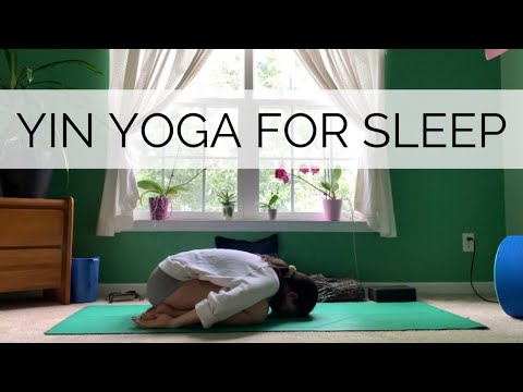 Evening Yin Yoga with Affirmations for Sleep & Relaxation