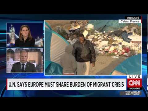 CNN News August 21 2015 Sweden bearing largest burden of asylum seekers