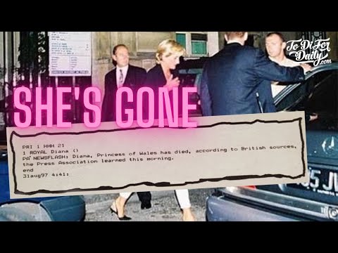 PRINCESS DIANA HAS DIED - Mike Parry on breaking Princess Diana's death to the world 25 years ago