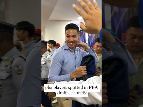 pba players spotted in pba draft season 49 #pbadraft #pba #pbadraftseason49