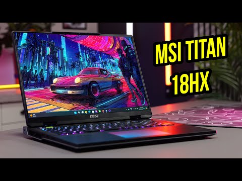 The Gigachad of Gaming Laptops... MSI Titan 18HX