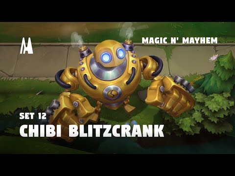 CHIBI BLITZCRANK | EMOTES, BOOM  | TFT SET 12