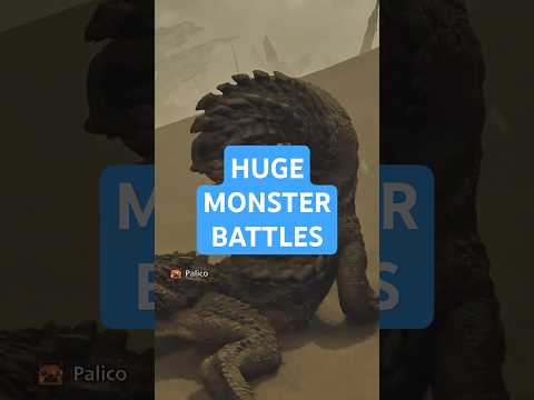 Monster Hunter Wilds has huge creature combat