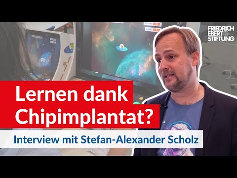 Lernen dank Chipimplantat? KI und andere Zukunftsszenarien | Interview mit Stefan-Alexander Scholz