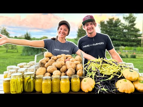 Mid-Summer HARVEST and PRESERVING for Winter