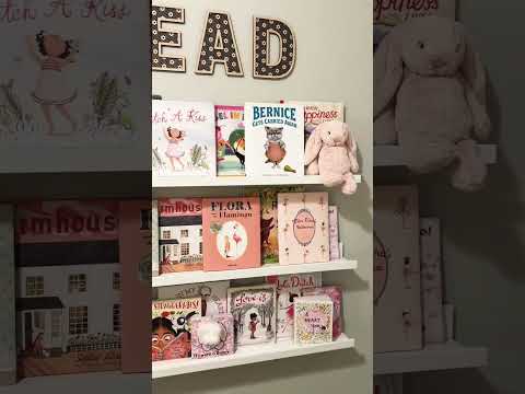 Girly Book Wall