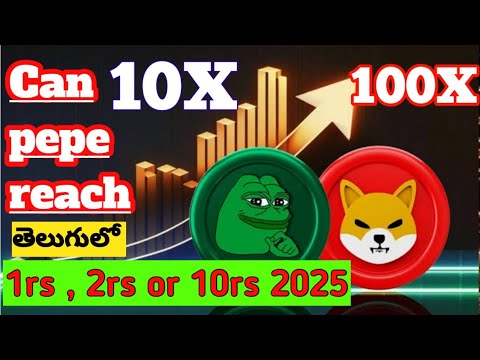 Pepe Coin price prediction 2025 / can pepe reach 1rs or $1 / pepe coin latest updates