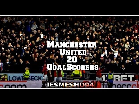 Manchester United 20 GoalScorers 2013 (HD)