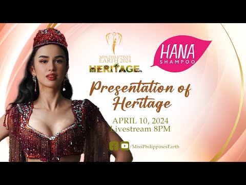 Presentation of Miss Philippines Earth 2024 Heritage