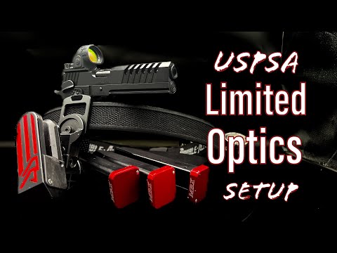 USPSA Limited Optics Setup - My full rig along with my Masterpiece Arms DS9 LOC