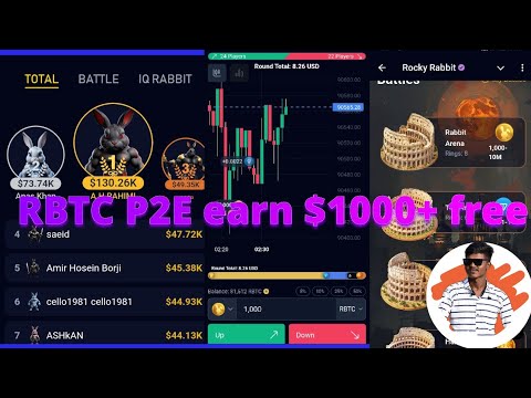 Rocky rabbit P2E  earn $1000+💲 all information how it's work basic to advance