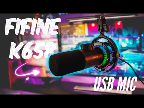 Fifine K658 Dynamic USB Mic Review | Working from Home