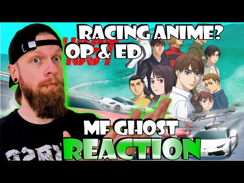 Racing anime! MF GHOST opening and Endings Reaction