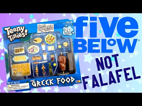 All Greek To Me! | Teeny Tinies Teeny Greek Food | 5 Below Toys | Adult Collector Review