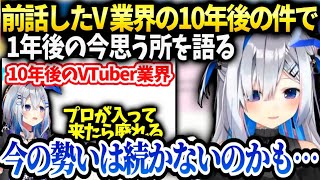 かなたそ以前の予測をして一年後の今改めてVTuber業界の将来を考える【天音かなた/ホロライブ】