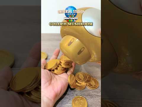 Golden Mushroom Unboxing Universal Studios Japan 黃金蘑菇 開箱 大阪環球影城 #universalstudios #supermario