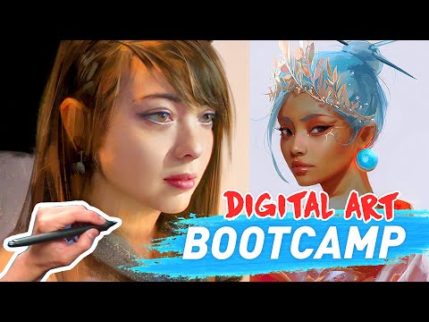 I'm running a DIGITAL ART BOOTCAMP!