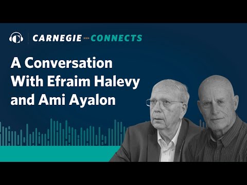 A Conversation with Efraim Halevy and Ami Ayalon