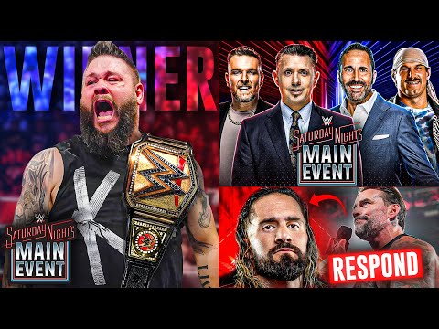 LAST MINUTE UPDATES: Kevin Owens WINNING At Saturday Night's Main Event? CM Punk| WWE SNME 2024| WWE