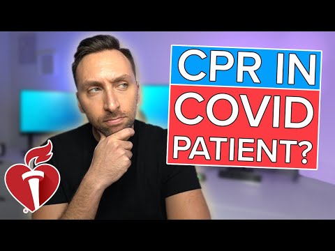 CPR on COVID Patient WITHOUT PPE? - New AHA COVID CPR Guidelines