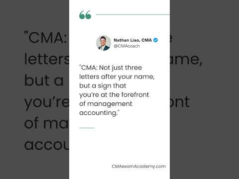 CMA: Not just three letters after your name, but a sign that you’re at the forefront of managemen...