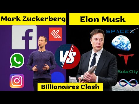 Mark Zuckerberg VS Elon Musk Comparison | Qualification, Career, Net worth 2024