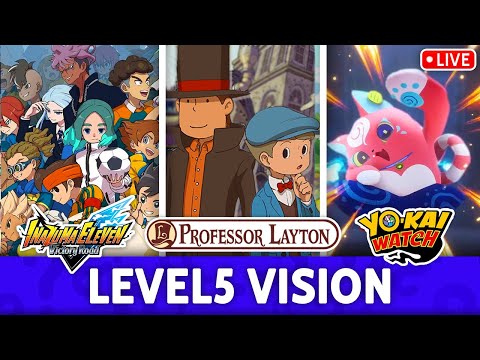 LEVEL-5 VISION 2024, DATECI QUESTA DATA D'USCITA DI INAZUMA ELEVEN VICTORY ROAD! Live-Reaction!