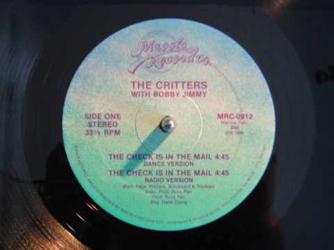 The Critters with Bobby Jimmy - The Check is in the mail (Dance + Radio Version)