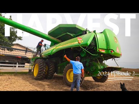 NOT GETTING PAID FOR SERVICE WORK! - The struggle to keep a combine running.