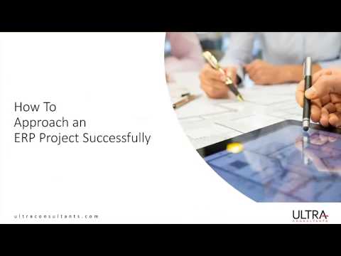 How to Approach an ERP Project Successfully