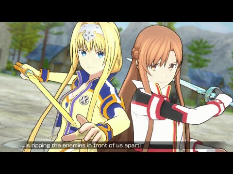 Alice wants to talk to Asuna about Kirito! | SAO Variant Showdown Special Interaction