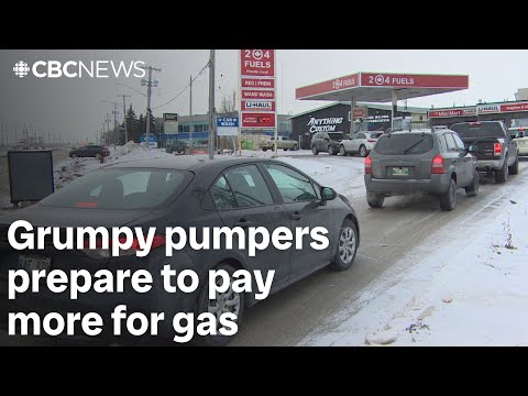 Grumpy pumpers prepare to pay more for gas in Manitoba