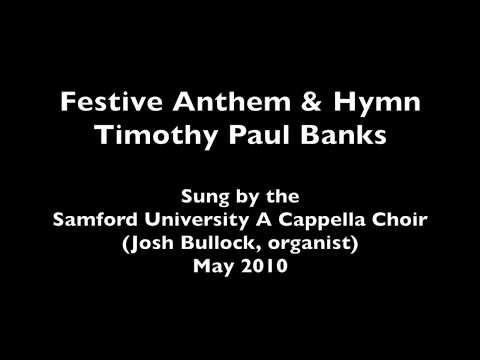 Festive Anthem & Hymn - Timothy Paul Banks