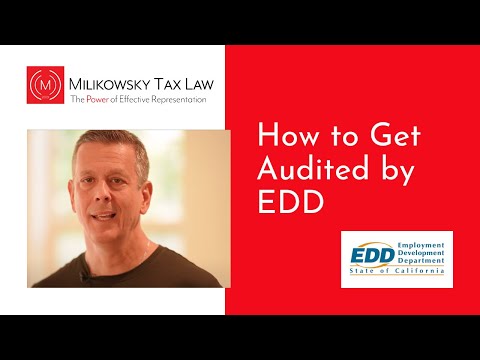 How to get audited by EDD