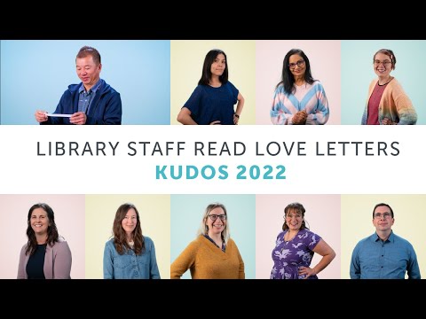 Surprising Our Library Staff with Love Letters | Kudos 2022