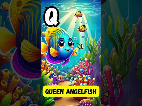 ABC Sea Animals Song 🐟🌊 | Fun A to Z Learning Song for Kids | #abcd #kids #shorts #viralvideo