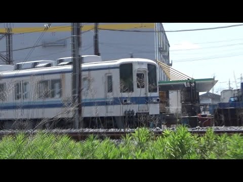 【東武8000系 8506f 1両 (8606号車) 解体終了 東武9000系 9101f まだ現存】 北館林の様子 (撮影時間 2024年6月8日11時ごろ)