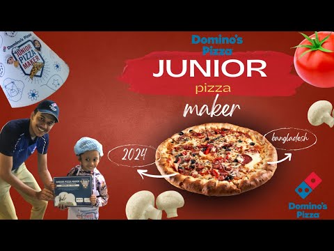 junior pizza maker | dominos pizza | Fun, Food & Creativity for Kids!