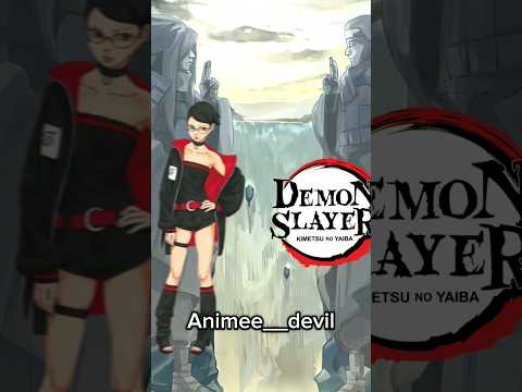 sarada vs Demon slayer/