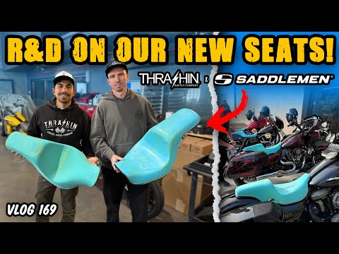 R&D On Our New Seats With Saddlemen! - Vlog 169