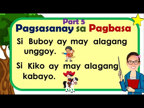 Pagsasanay sa Pagbasa Part5 ll Pangungusap ll Grade1, Grade2 & Grade3 ll Teacher Ana Online Pagbasa