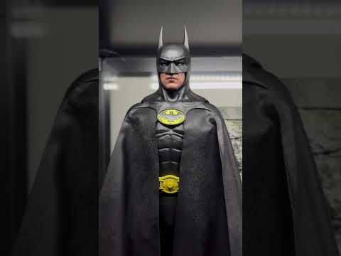 HOT TOYS BATMAN 89 2.0 WITH CUSTOM JAXON XU DRAPE CAPE E #shorts #hottoys #batman #batman89 #dc